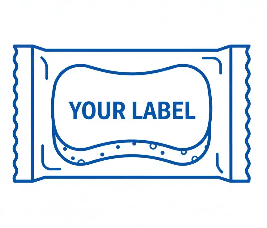 Private Label sponge production